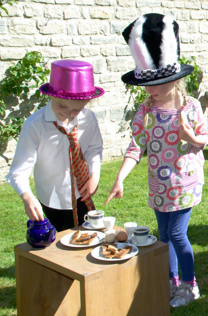 Mad Hatter's Tea Party Relay Race