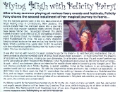 Felicity Fairy in FAE Magazine