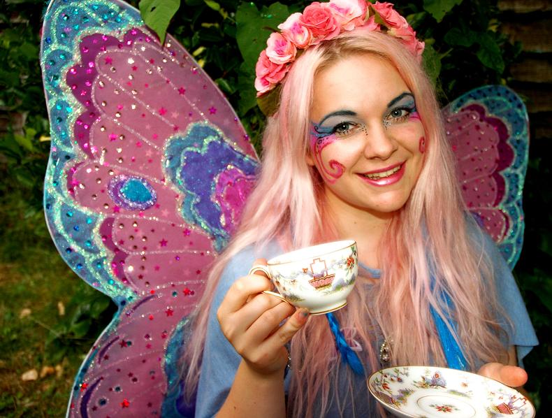 Tea Party With Apple Blossom Fairy