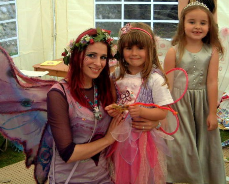 Felicity Fairy with Robyn on her Birthday