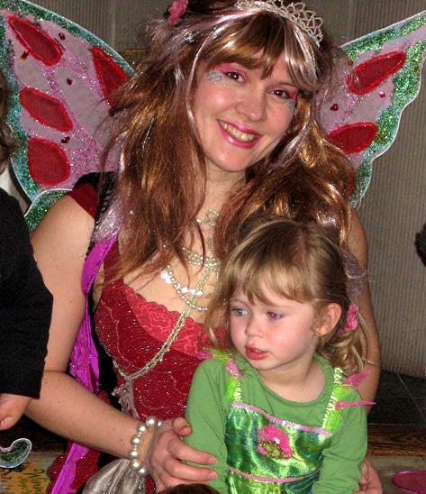 Luna Fairy with Scarlett Brownn turning 3